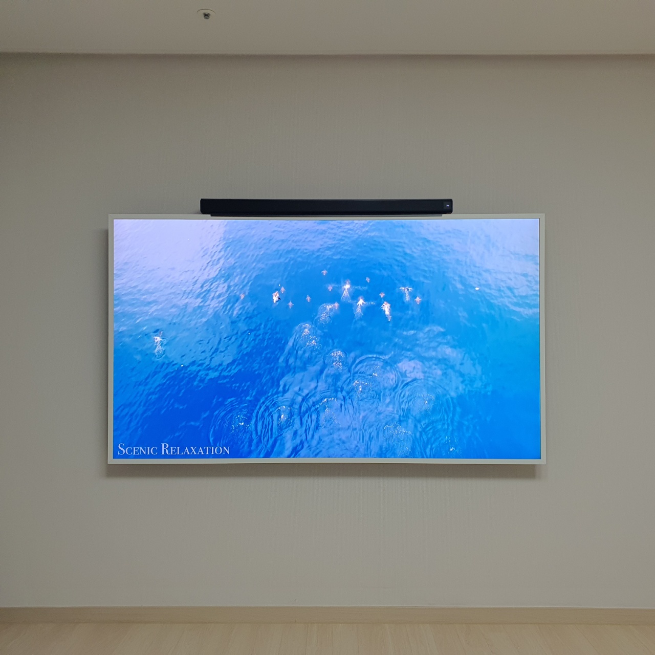 벽걸이TV 시공 3